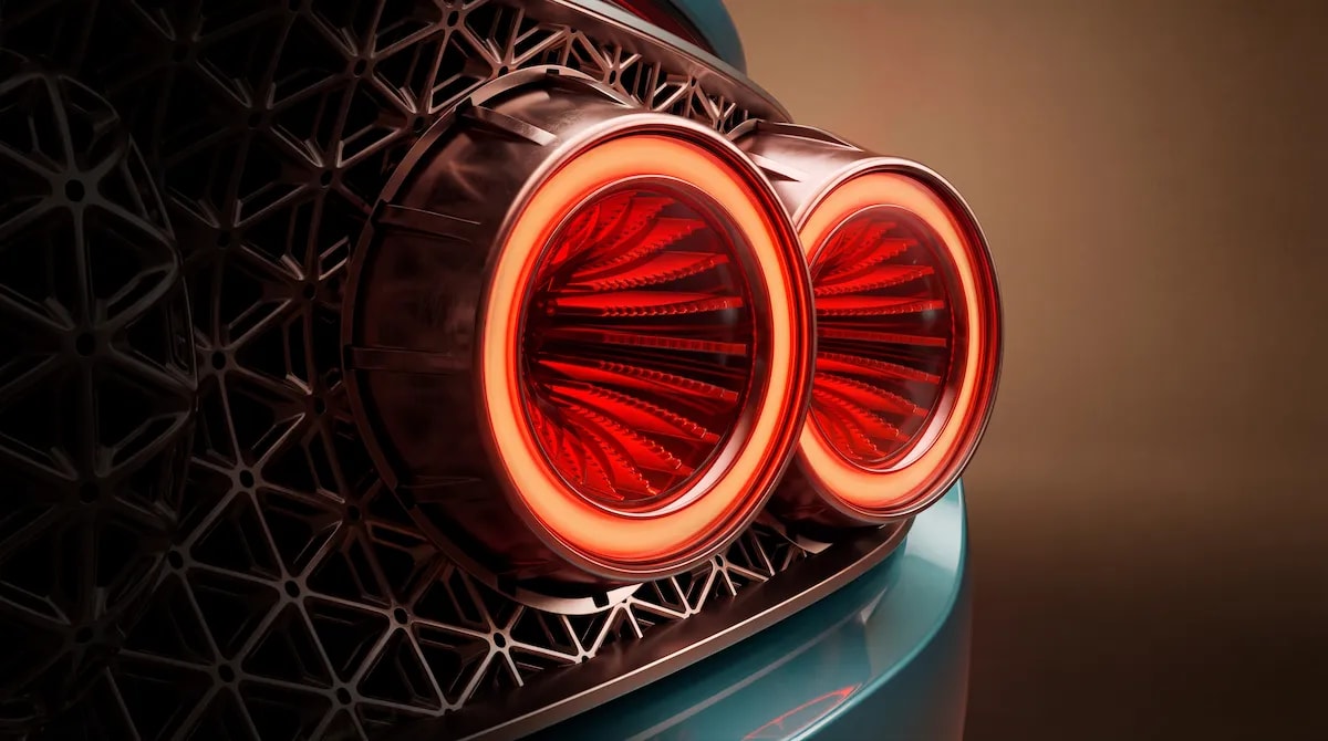 Taillights C8 preliator detail shot